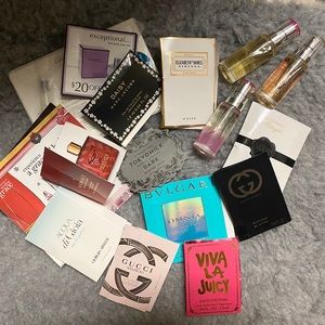 Fragrance samples bundle